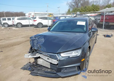 2017 Audi A4 2.0T Premium из США, поврежденный, VIN WAUENAF46HN023687